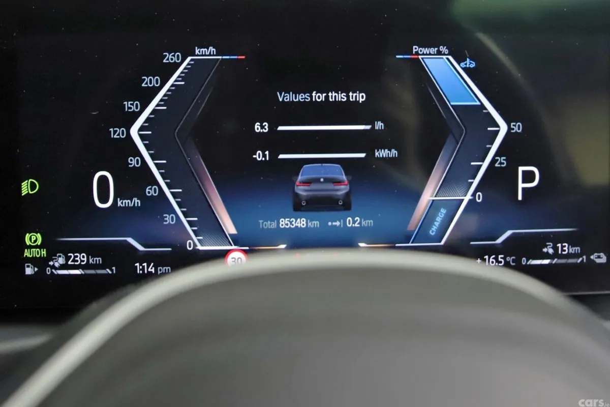 BMW 3-Series Saloon, Petrol Plug-in Hybrid, 2024, Grey