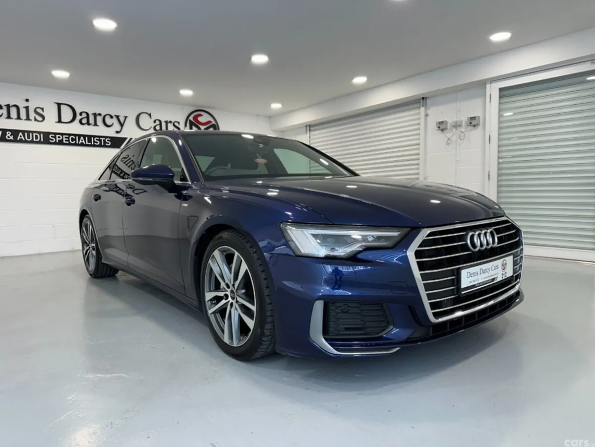 Audi A6 Saloon, Diesel, 2021, Blue