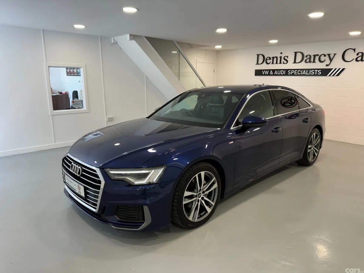 Audi A6 Saloon, Diesel, 2021, Blue