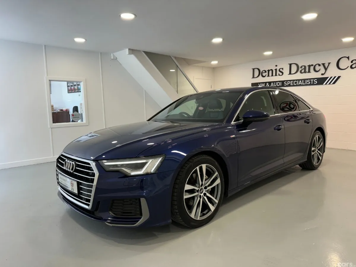 Audi A6 Saloon, Diesel, 2021, Blue