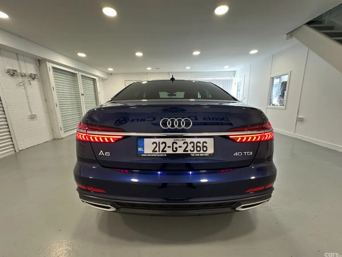 Audi A6 Saloon, Diesel, 2021, Blue