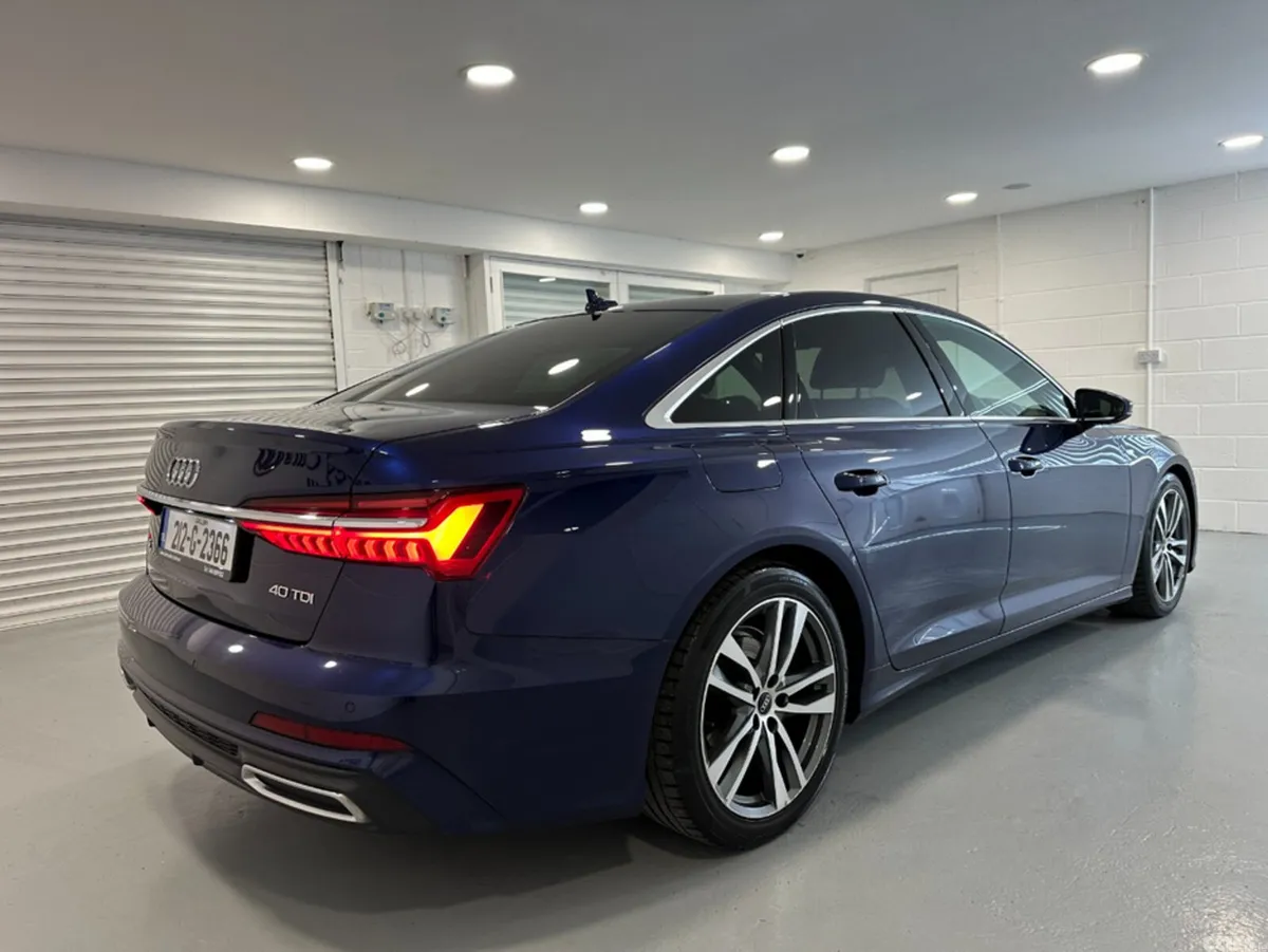 Audi A6 Saloon, Diesel, 2021, Blue