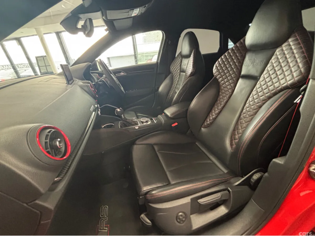 Audi RS3 Saloon, Petrol, 2018, Red