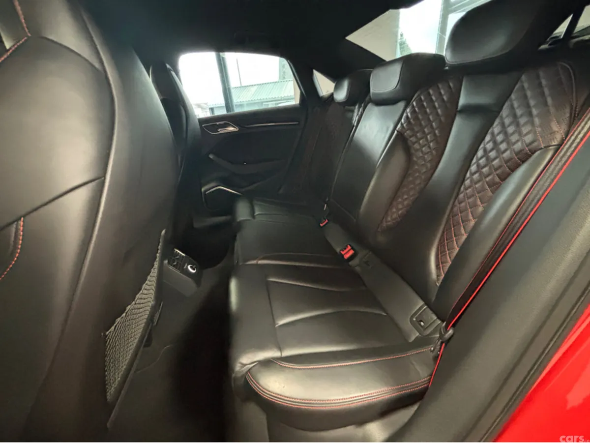 Audi RS3 Saloon, Petrol, 2018, Red