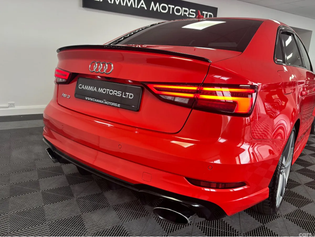 Audi RS3 Saloon, Petrol, 2018, Red