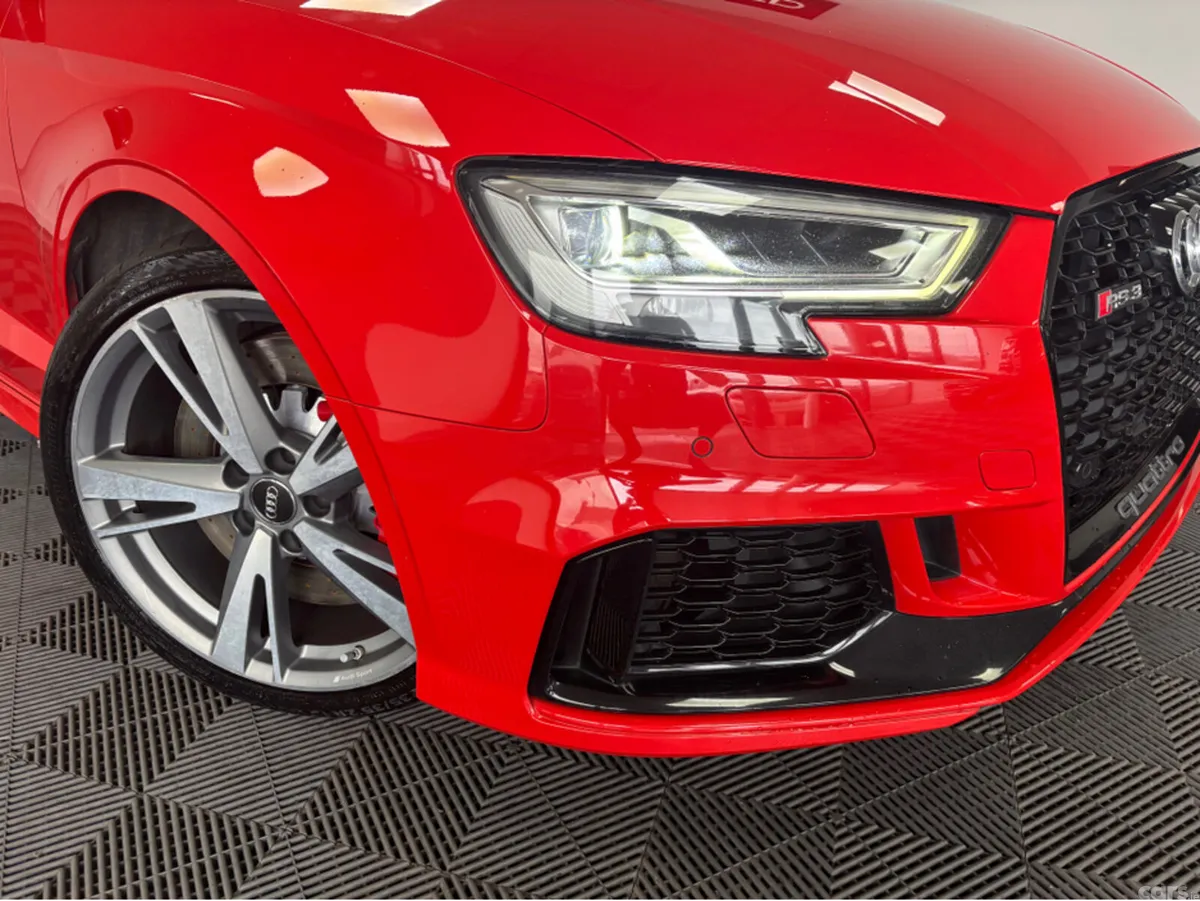 Audi RS3 Saloon, Petrol, 2018, Red