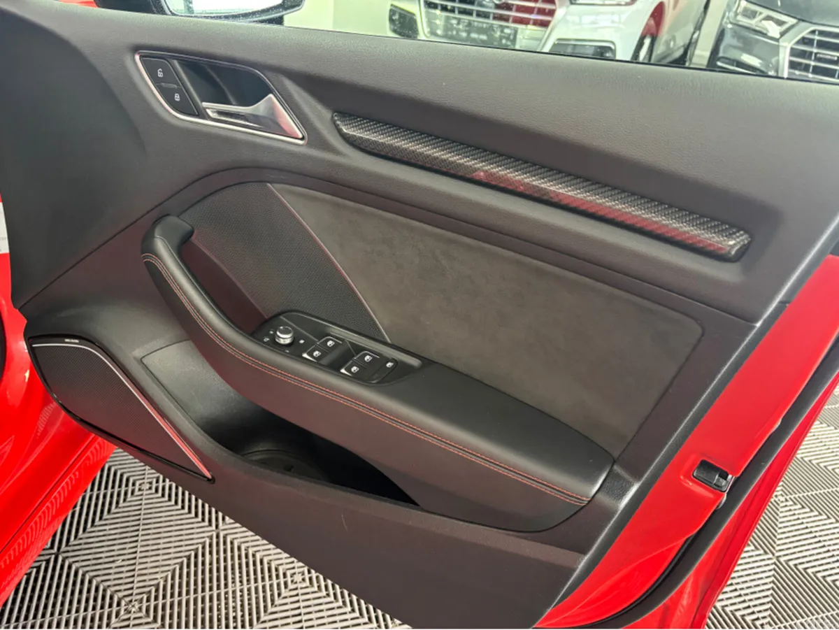 Audi RS3 Saloon, Petrol, 2018, Red