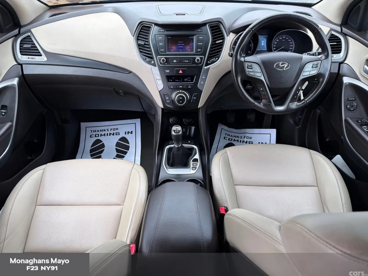 Hyundai Santa Fe SUV, Diesel, 2018, Blue