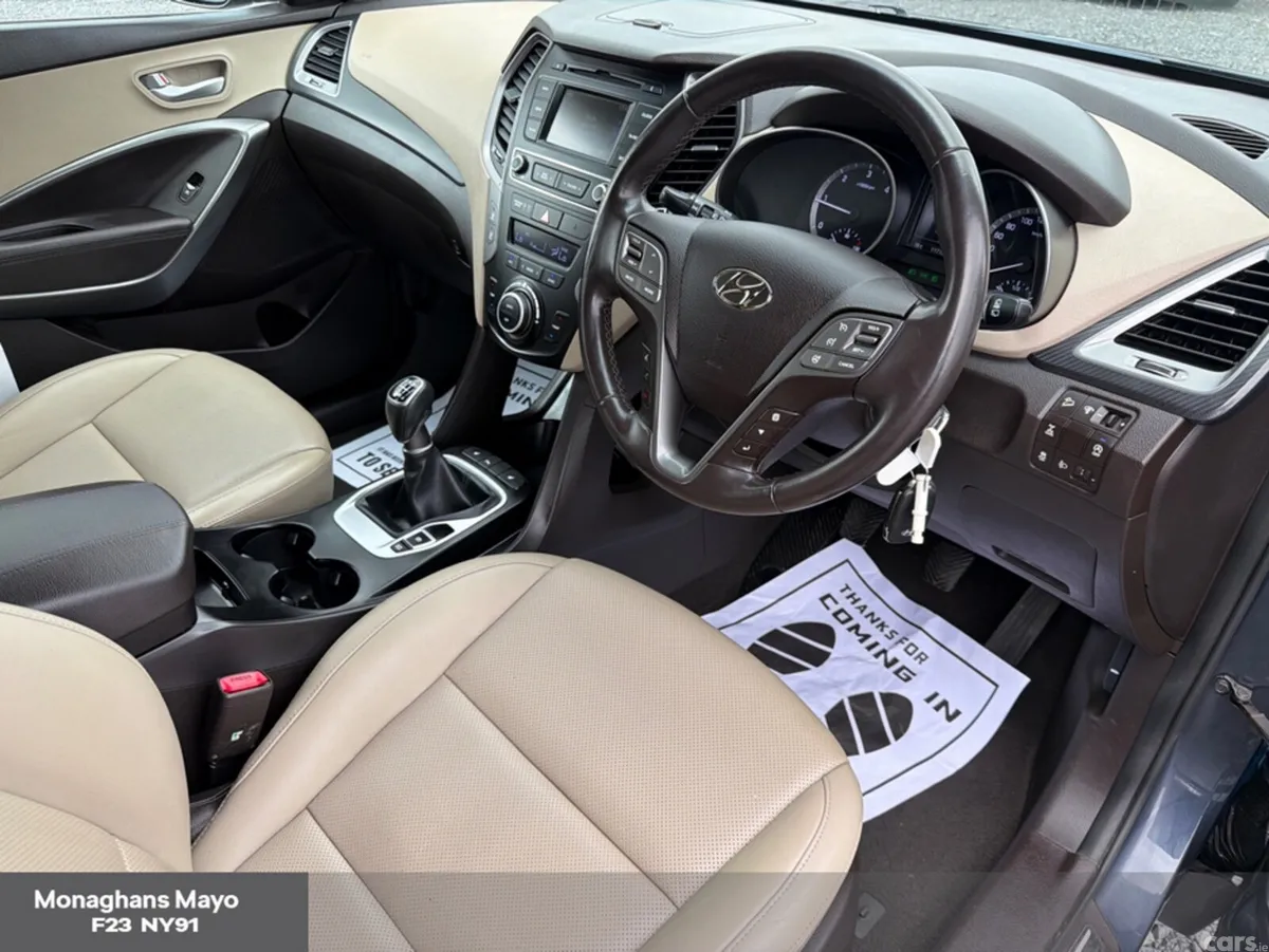 Hyundai Santa Fe SUV, Diesel, 2018, Blue