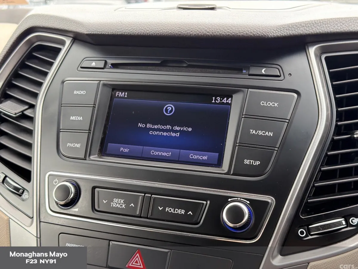 Hyundai Santa Fe SUV, Diesel, 2018, Blue