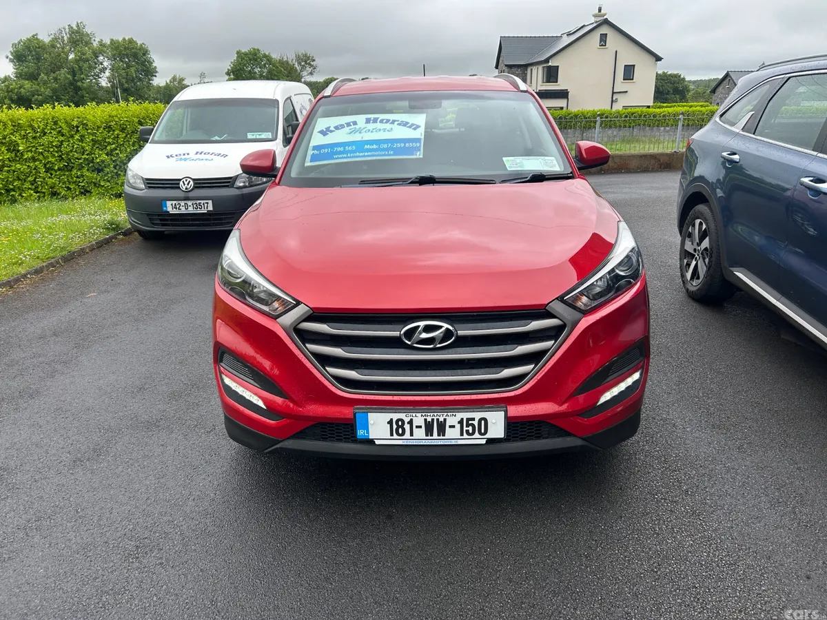 Hyundai Tucson SUV, Diesel, 2018, Red