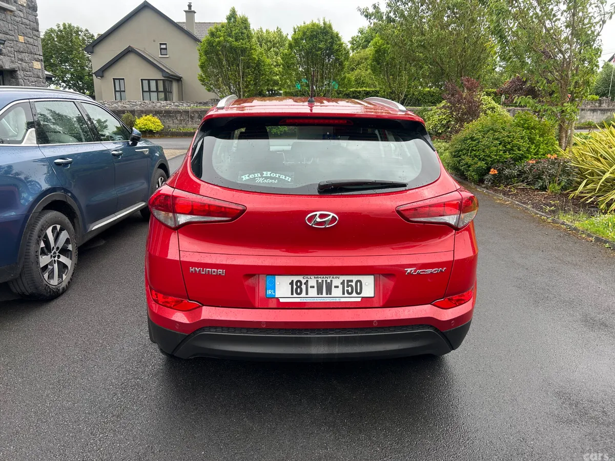 Hyundai Tucson SUV, Diesel, 2018, Red