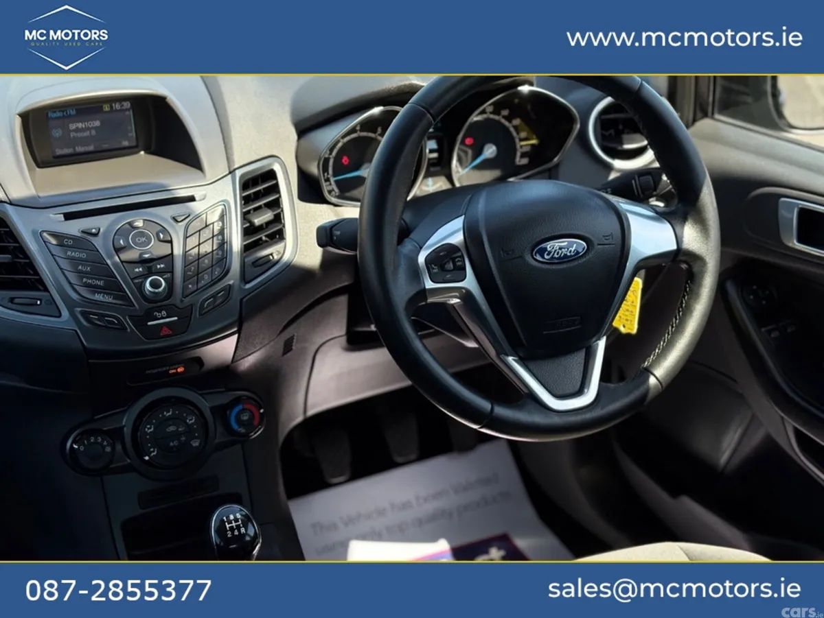 Ford Fiesta Hatchback, Petrol, 2016, Black