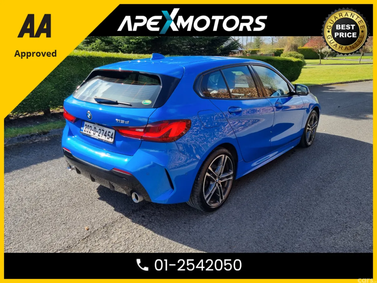 BMW 1-Series Hatchback, Diesel, 2020, Blue
