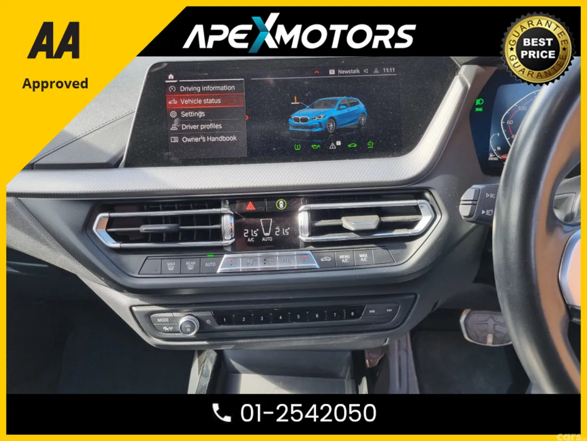 BMW 1-Series Hatchback, Diesel, 2020, Blue