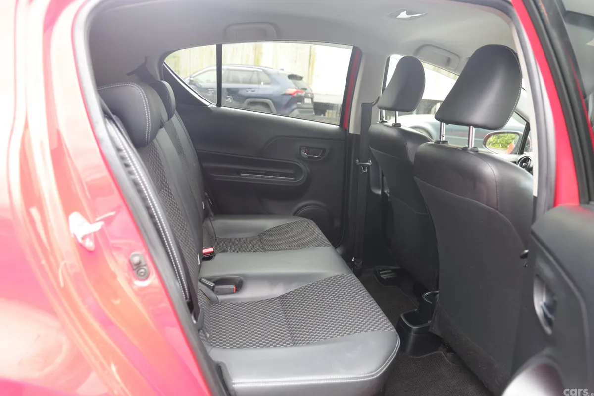Toyota Aqua Hatchback, Petrol Hybrid, 2015, Red