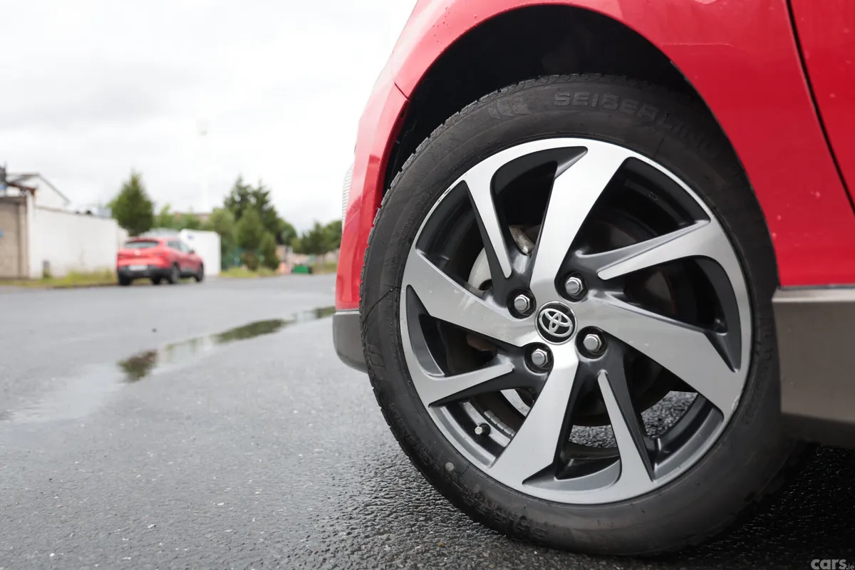 Toyota Aqua Hatchback, Petrol Hybrid, 2015, Red