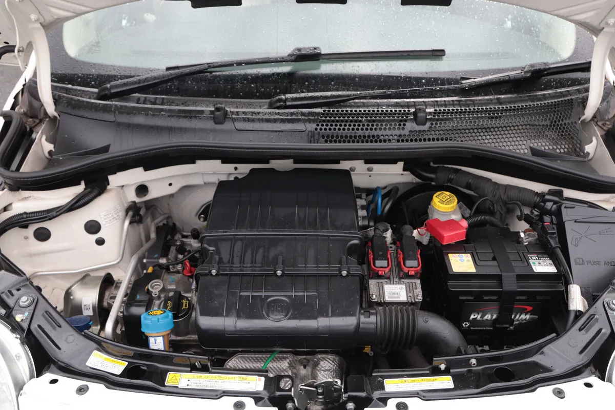 Fiat 500 Hatchback, Petrol, 2015, White