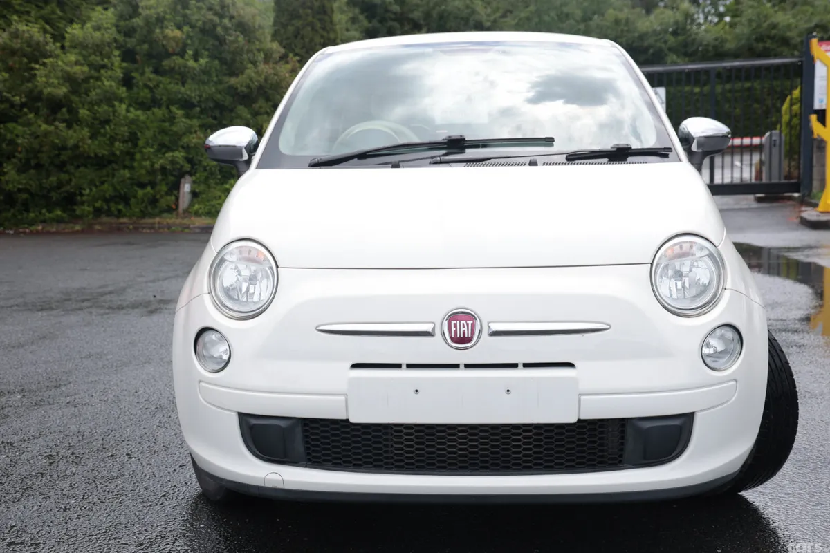 Fiat 500 Hatchback, Petrol, 2015, White