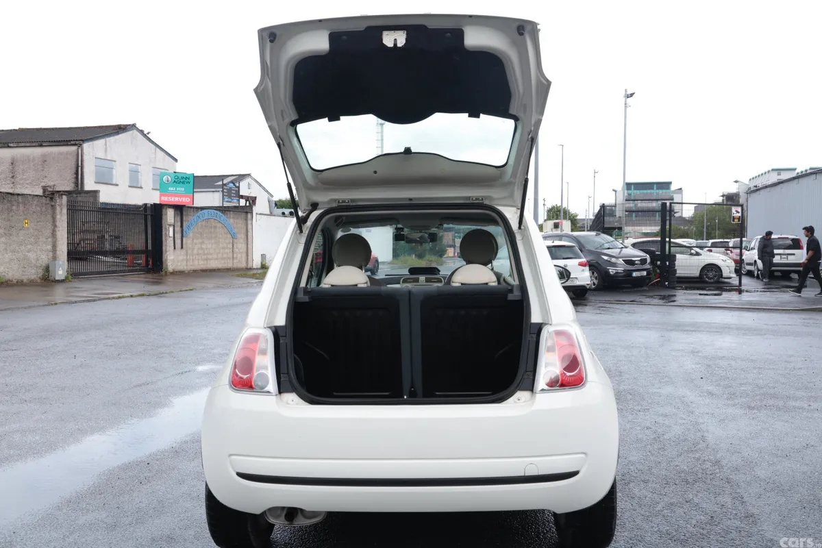 Fiat 500 Hatchback, Petrol, 2015, White