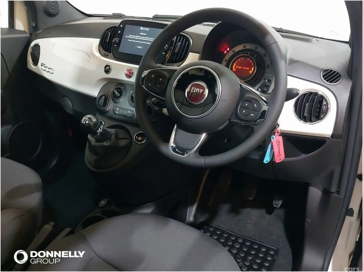Fiat 500 Hatchback, Petrol, 2024, White