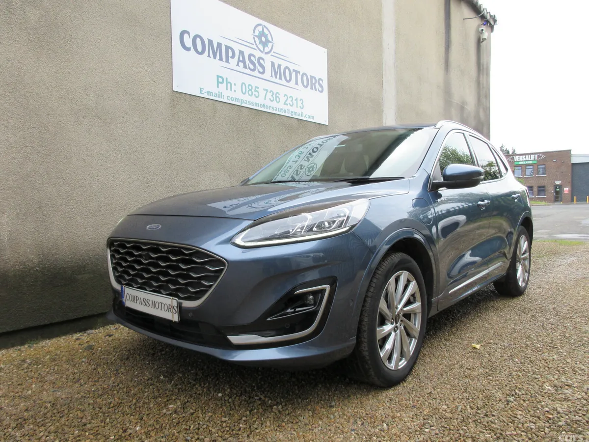 Ford Kuga SUV, Petrol Hybrid, 2022, Blue