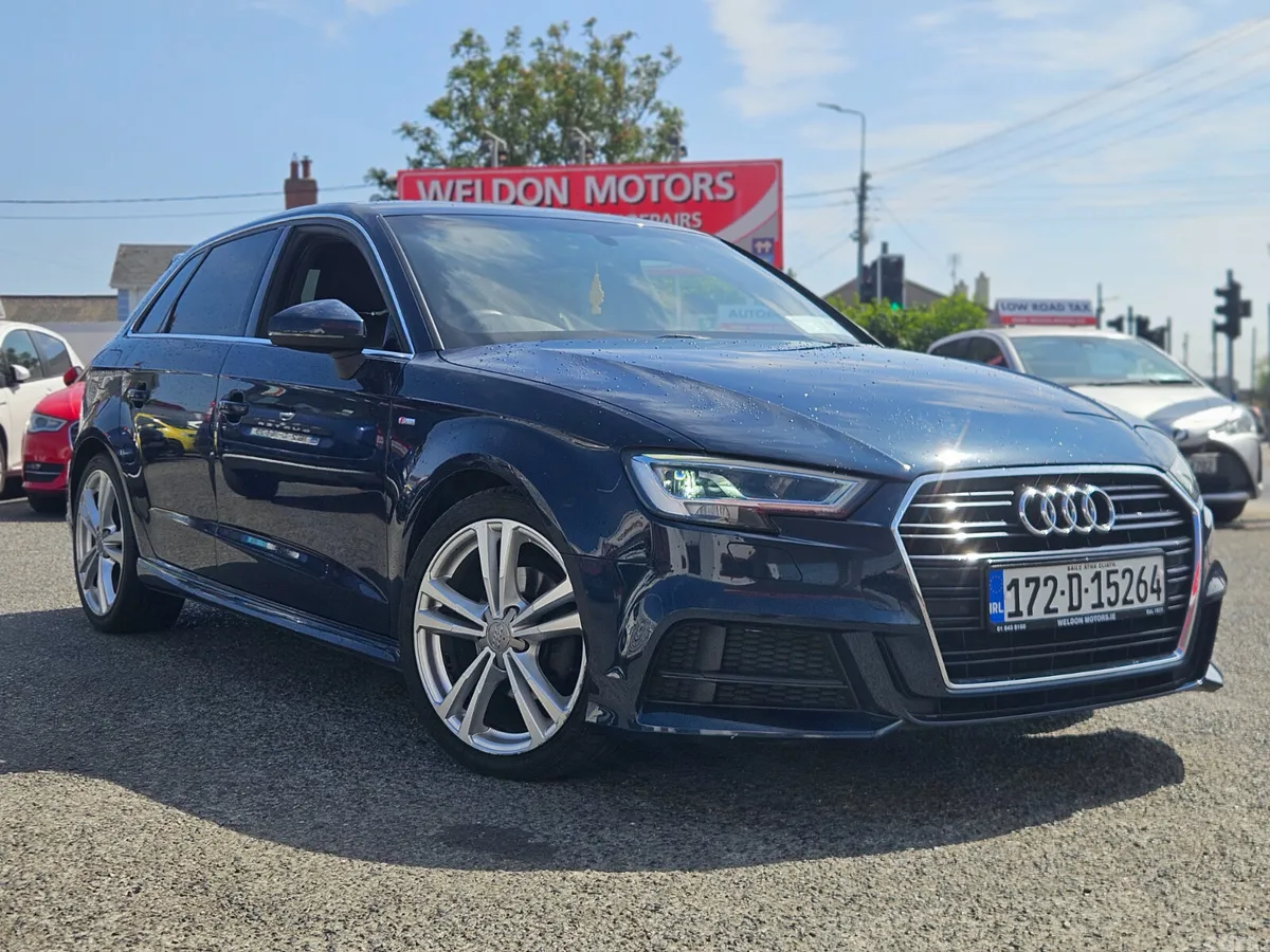 Audi A3 Hatchback, Diesel, 2017, Blue