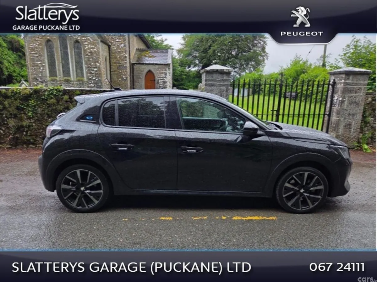 Peugeot 208 Hatchback, Electric, 2023, Black