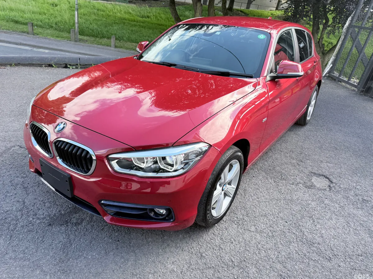 BMW 1-Series Hatchback, Diesel, 2017, Red