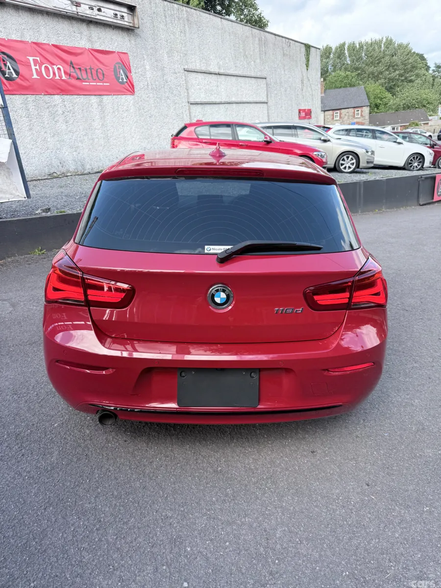 BMW 1-Series Hatchback, Diesel, 2017, Red