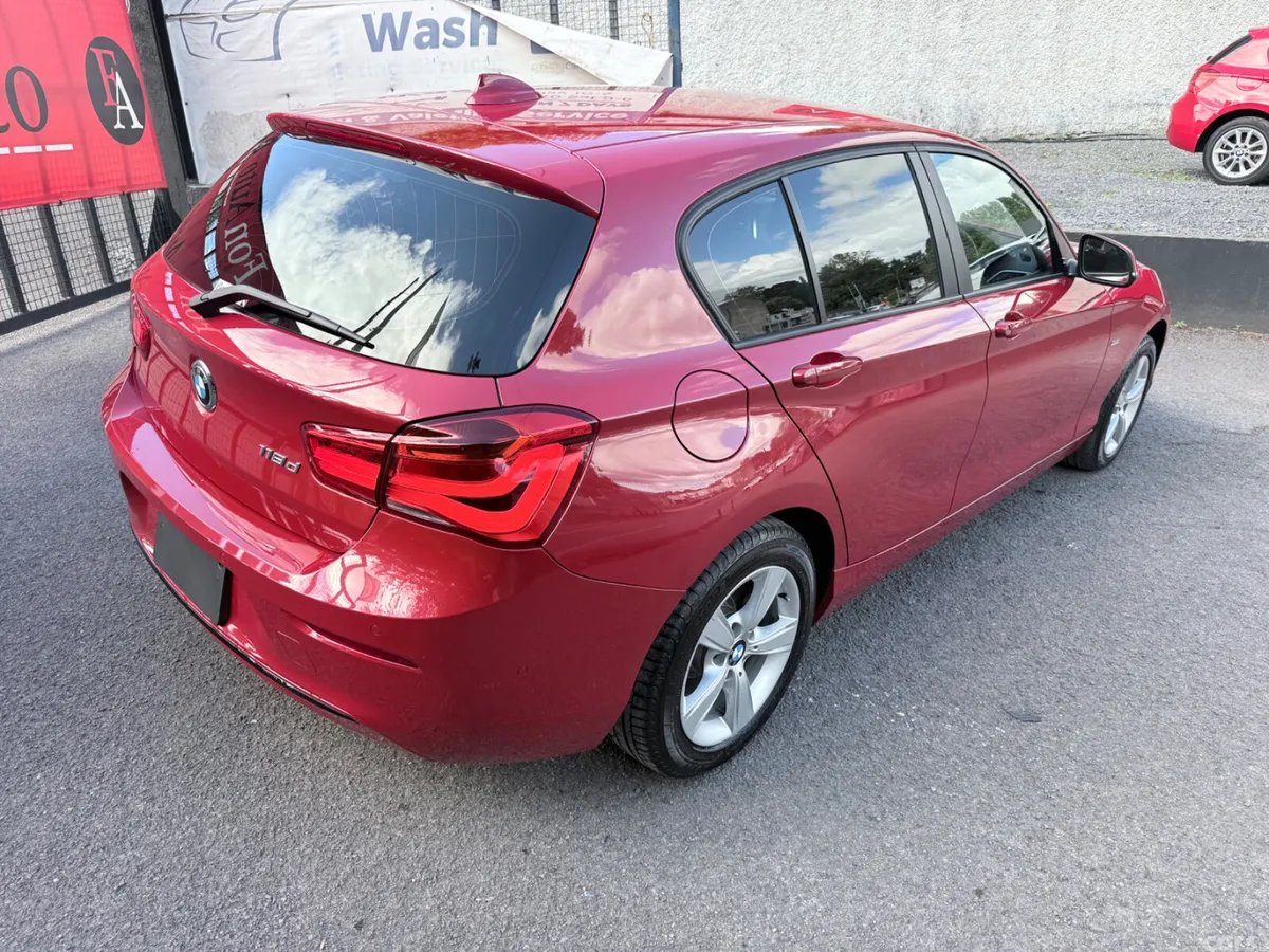 BMW 1-Series Hatchback, Diesel, 2017, Red