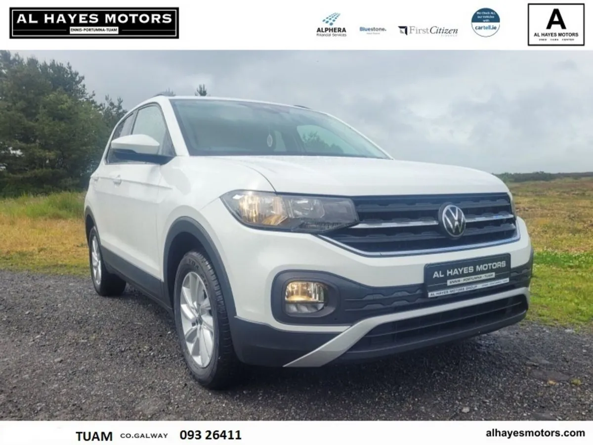 Volkswagen T-Cross SUV, Petrol, 2023, White