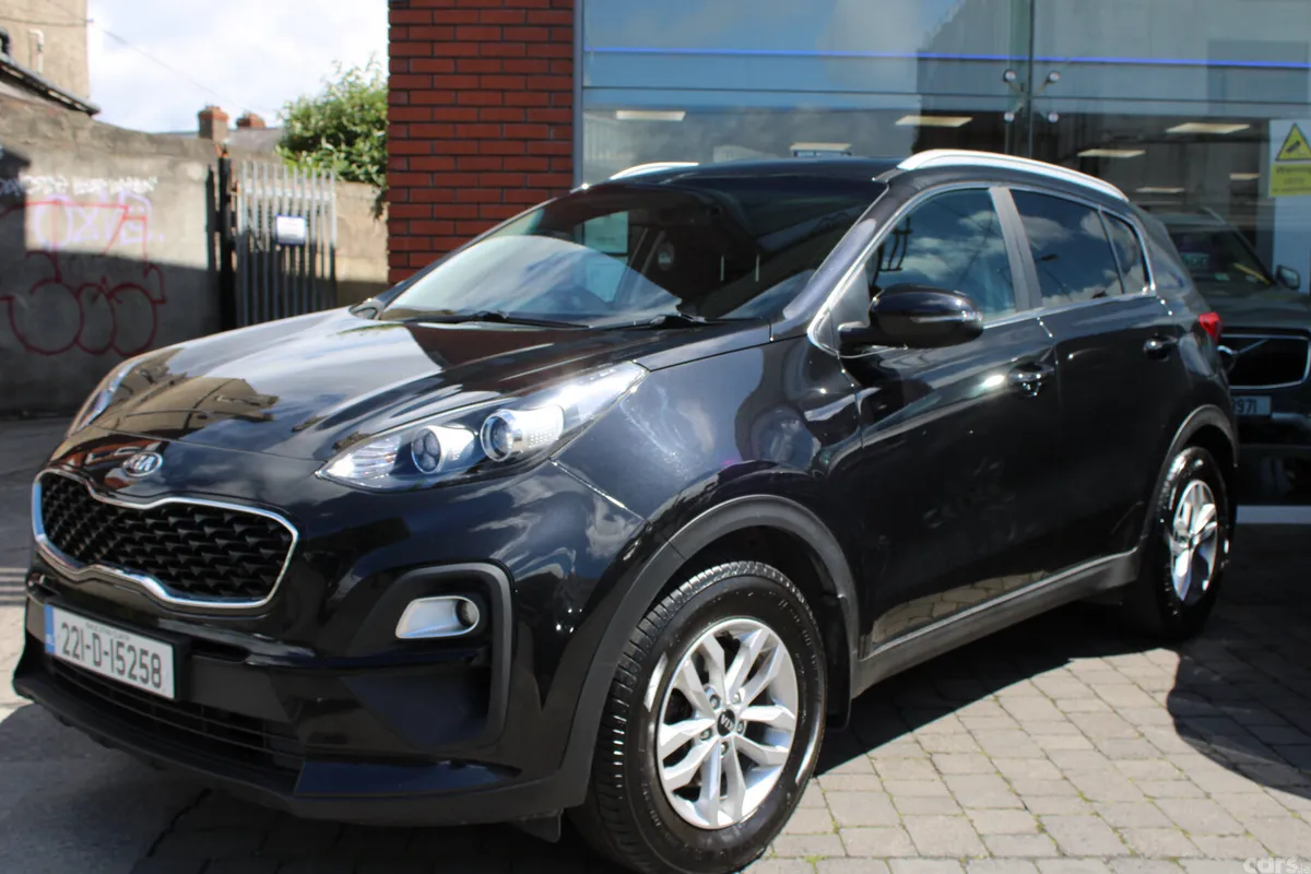 Kia Sportage SUV, Diesel Hybrid, 2022, Black