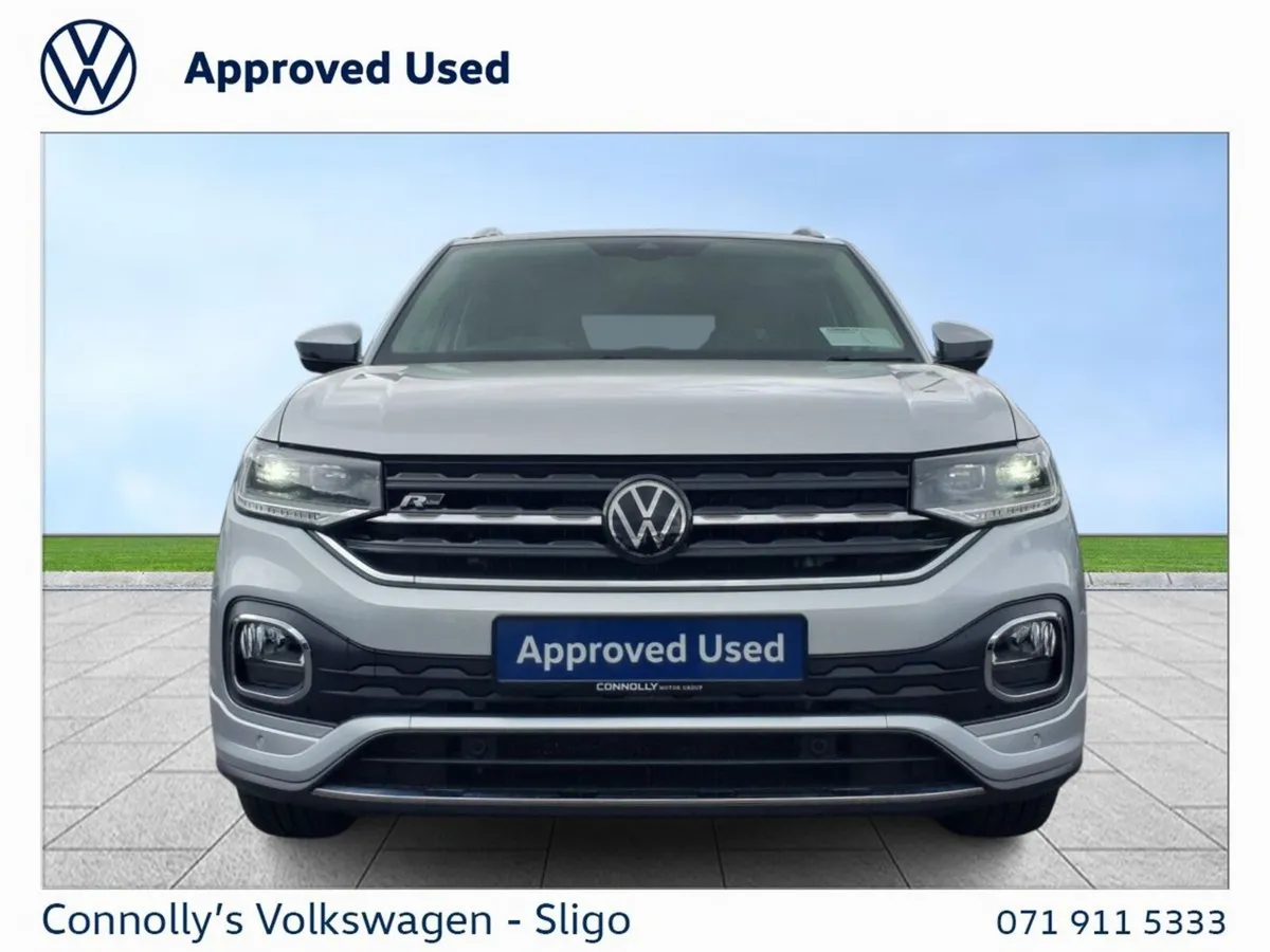 Volkswagen T-Cross SUV, Petrol, 2024, Silver