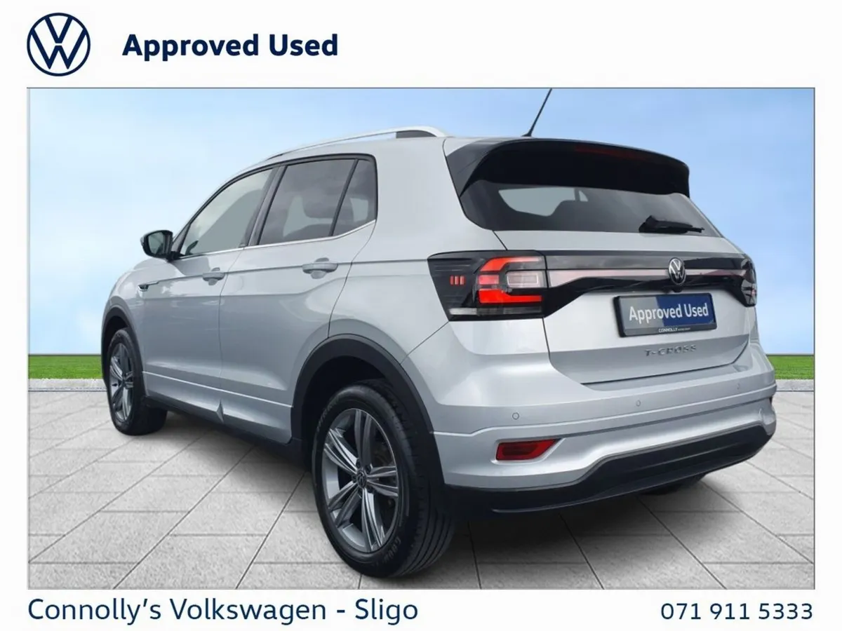 Volkswagen T-Cross SUV, Petrol, 2024, Silver
