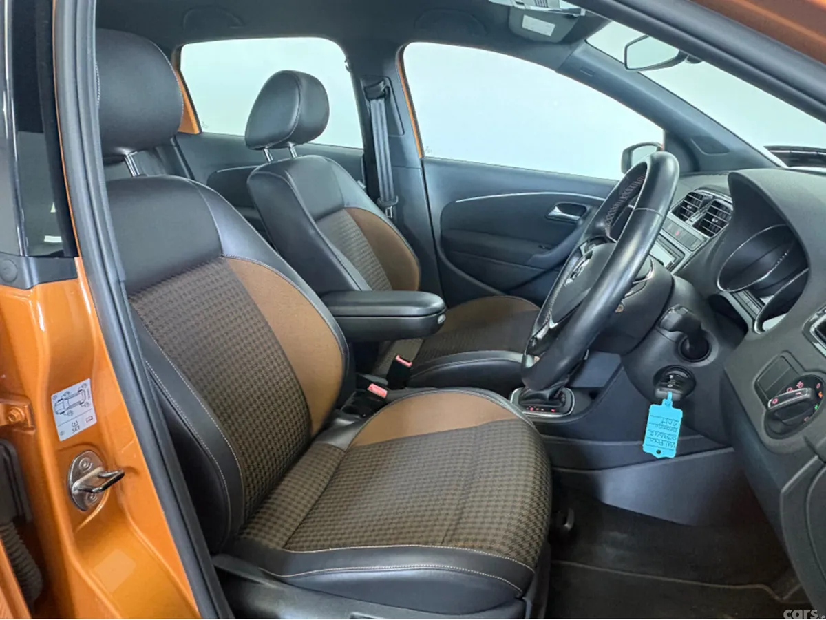 Volkswagen Polo Hatchback, Petrol, 2017, Orange