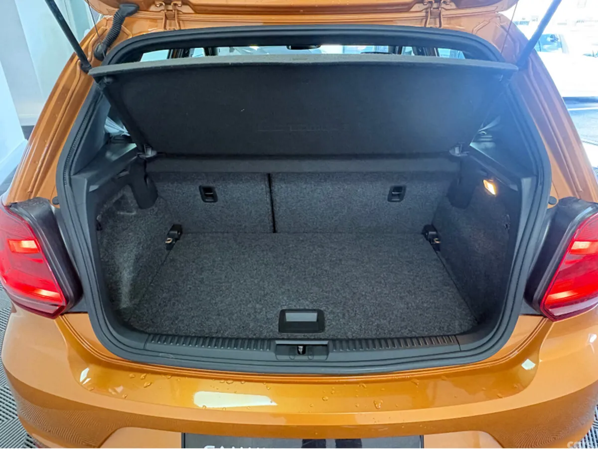 Volkswagen Polo Hatchback, Petrol, 2017, Orange