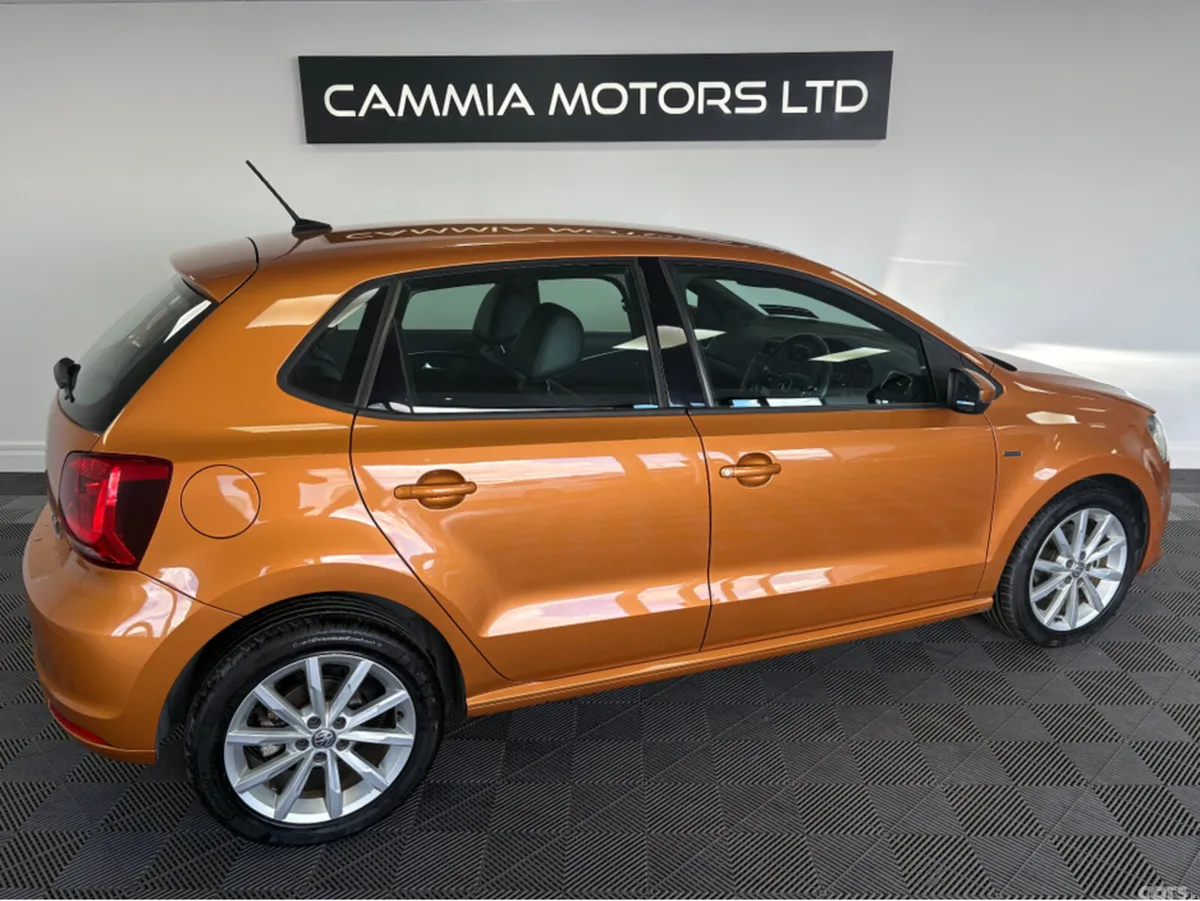 Volkswagen Polo Hatchback, Petrol, 2017, Orange