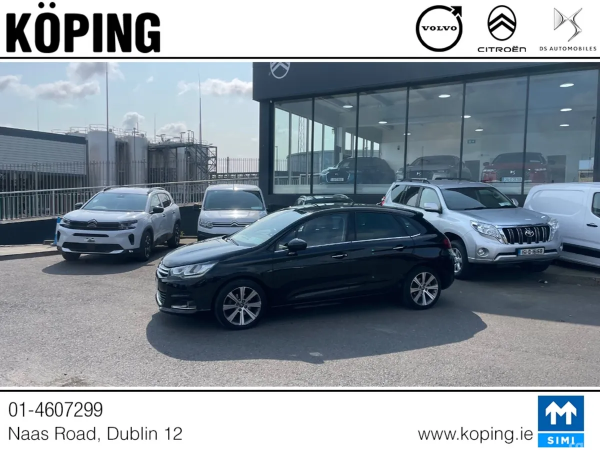 Citroen C4 Hatchback, Petrol, 2017, Black