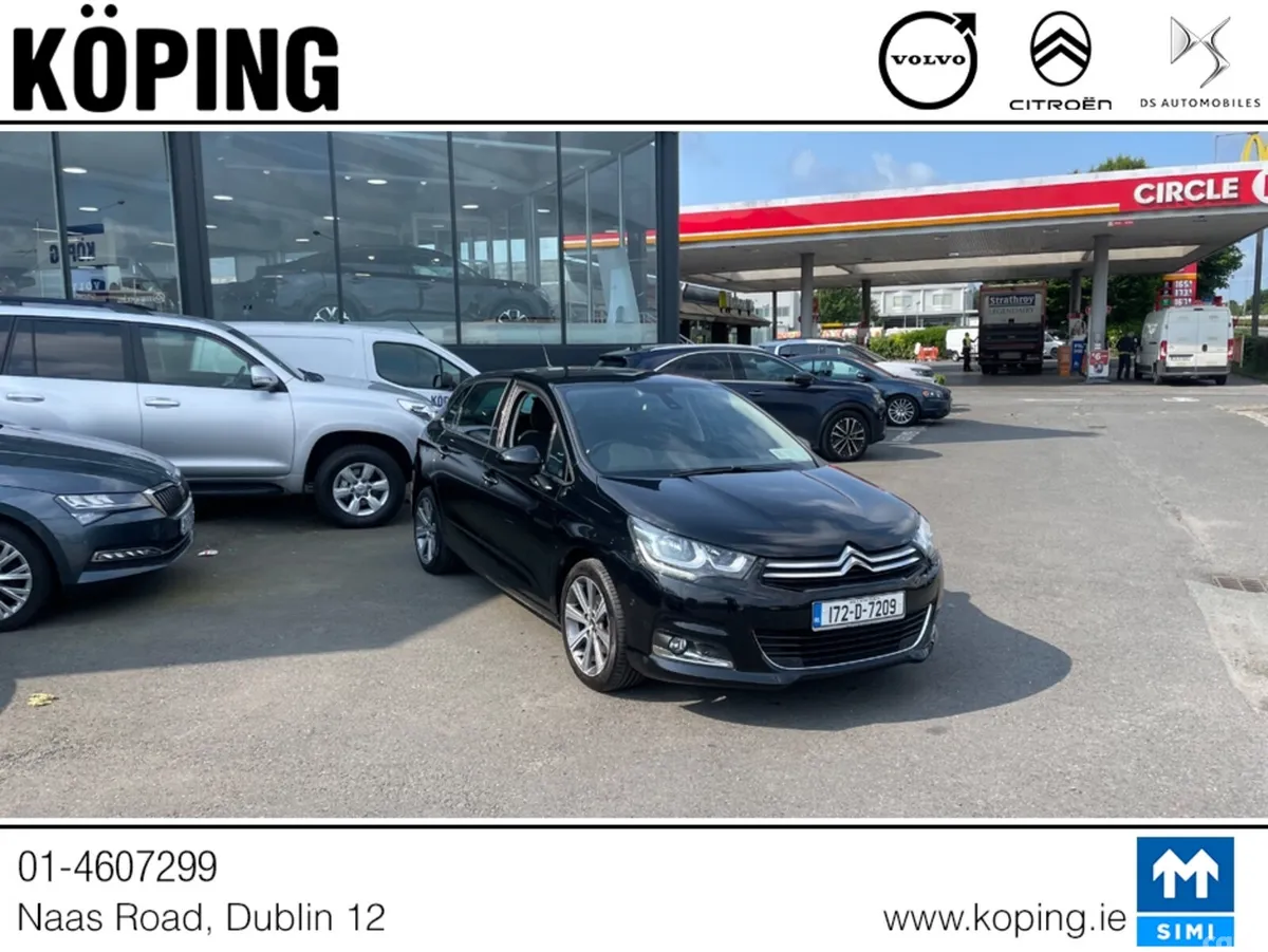Citroen C4 Hatchback, Petrol, 2017, Black