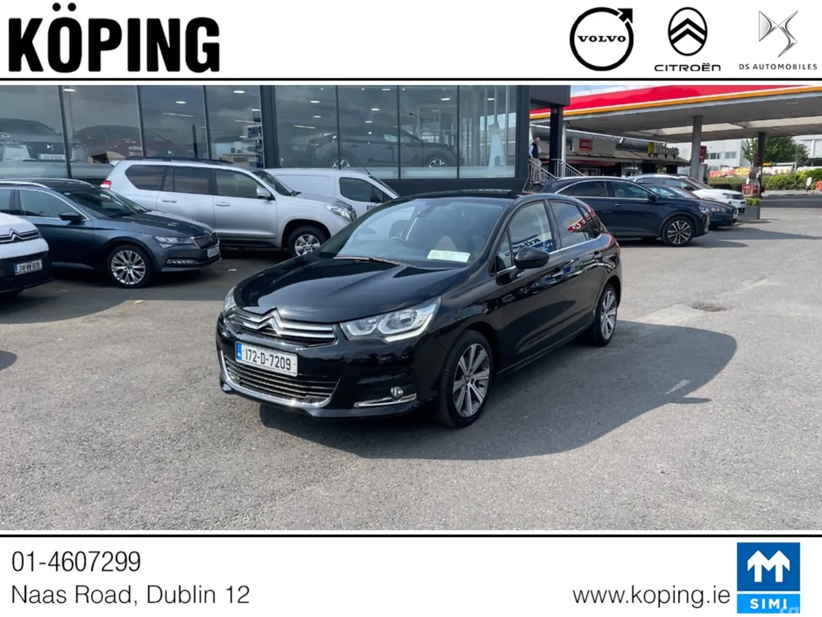 Citroen C4 Hatchback, Petrol, 2017, Black