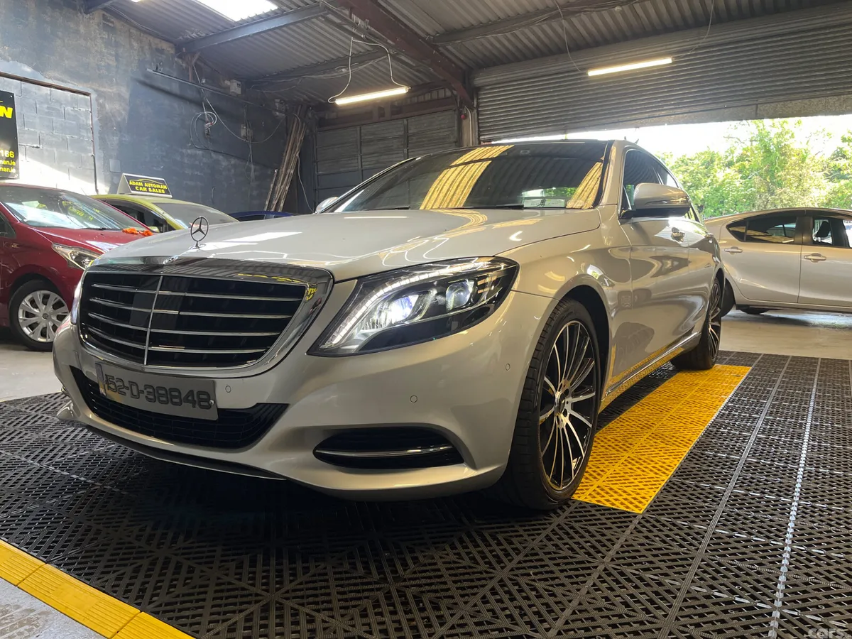 Mercedes-Benz S-Class Estate, Petrol Hybrid, 2015, Silver