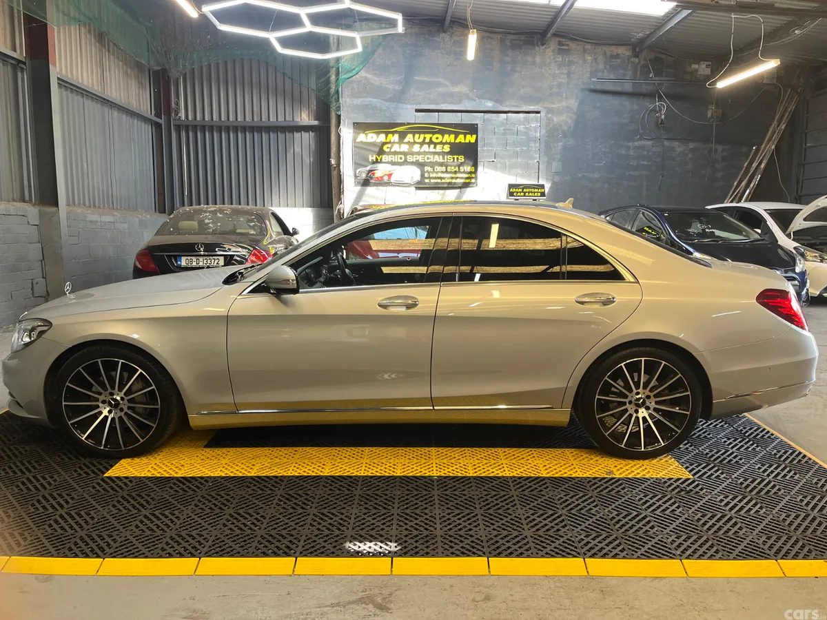 Mercedes-Benz S-Class Estate, Petrol Hybrid, 2015, Silver