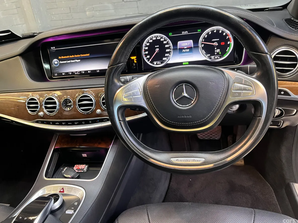 Mercedes-Benz S-Class Estate, Petrol Hybrid, 2015, Silver