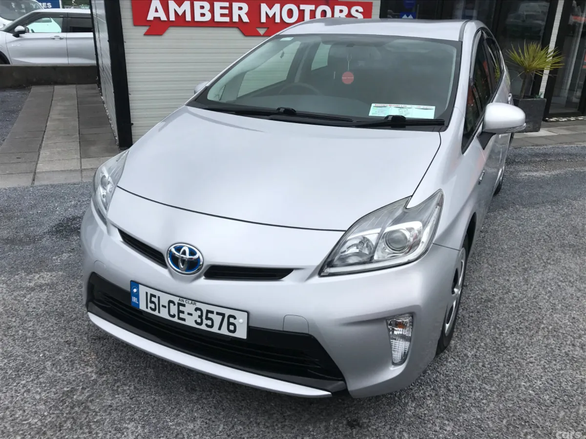 Toyota Prius Hatchback, Petrol Hybrid, 2015, Silver