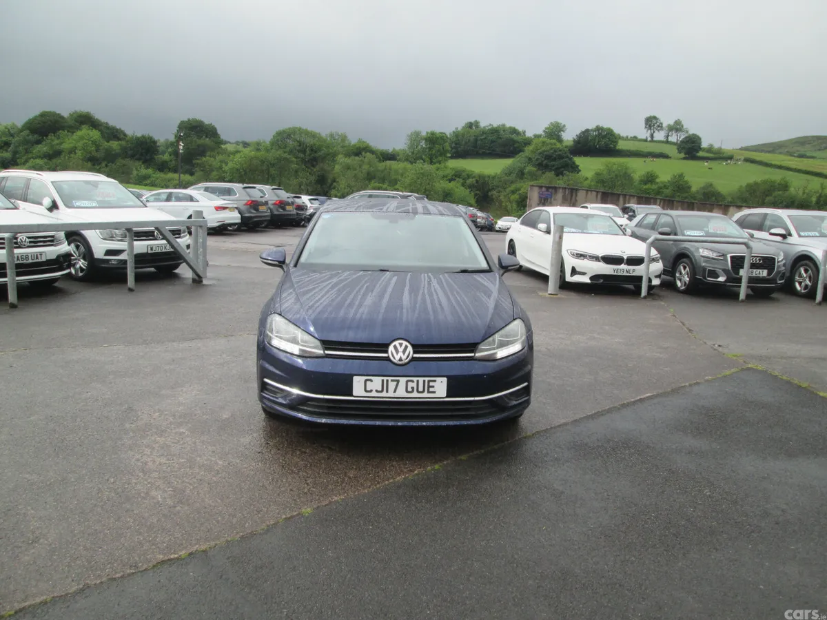 Volkswagen Golf Hatchback, Diesel, 2017, Blue