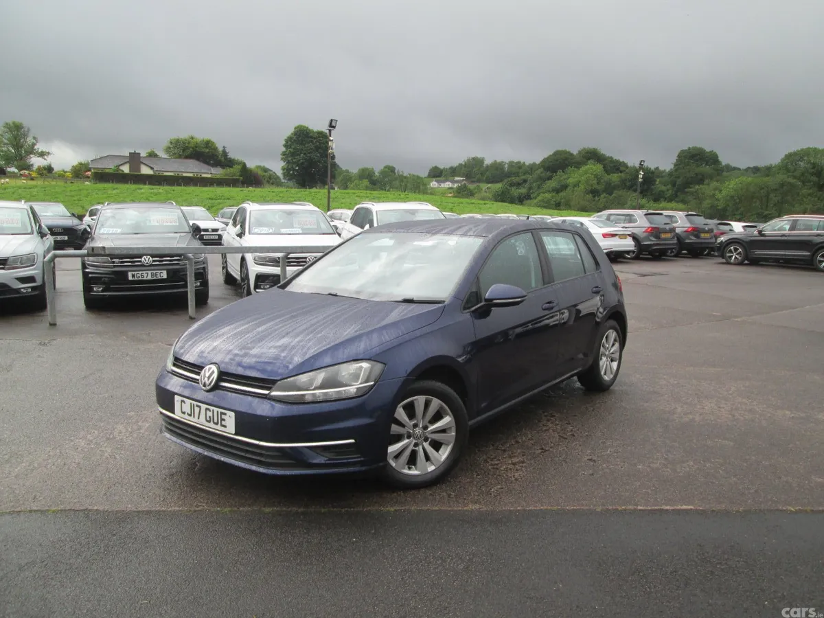 Volkswagen Golf Hatchback, Diesel, 2017, Blue