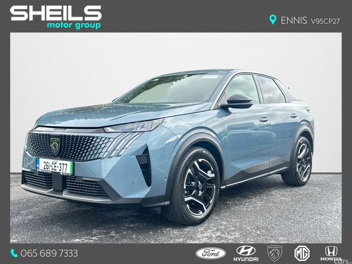 Peugeot 3008 MPV, Electric, 2026, Blue