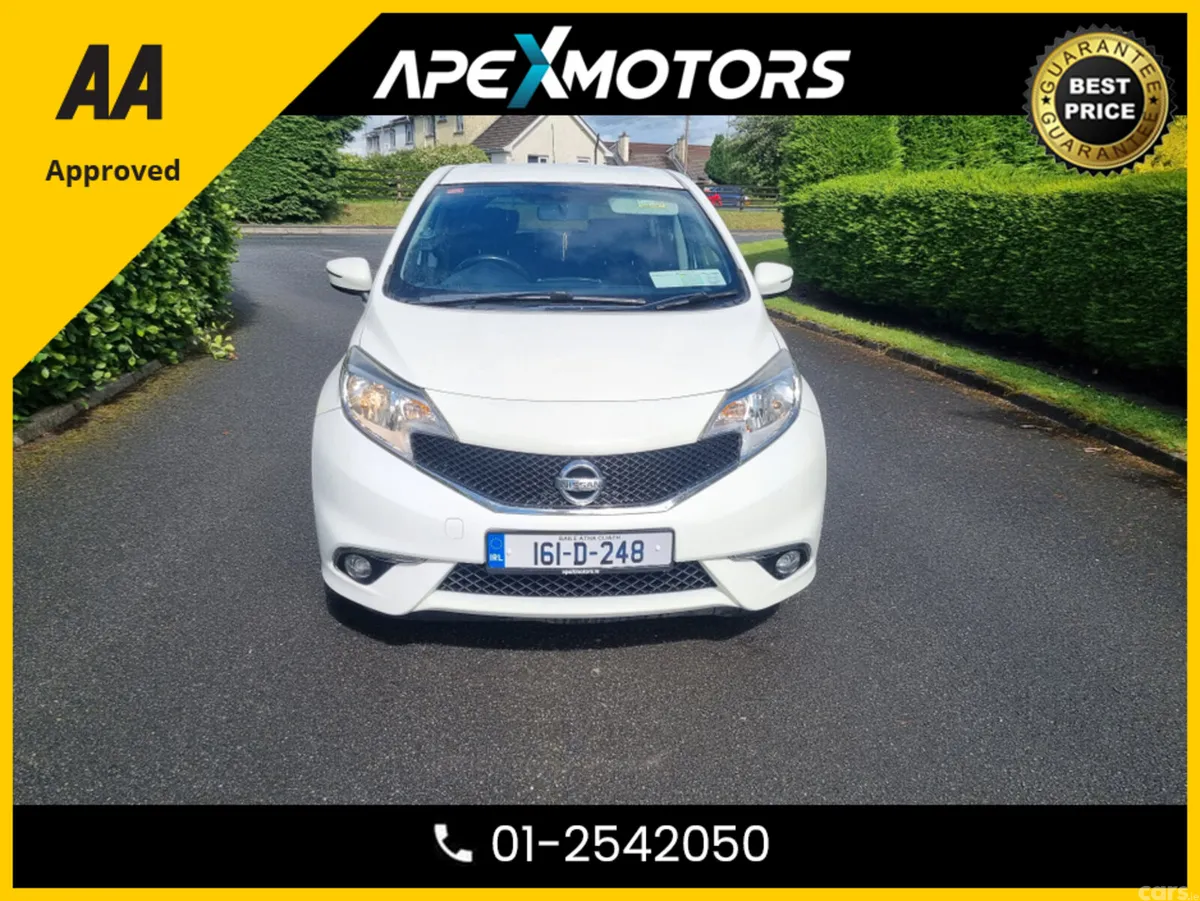 Nissan Note Hatchback, Petrol, 2016, White