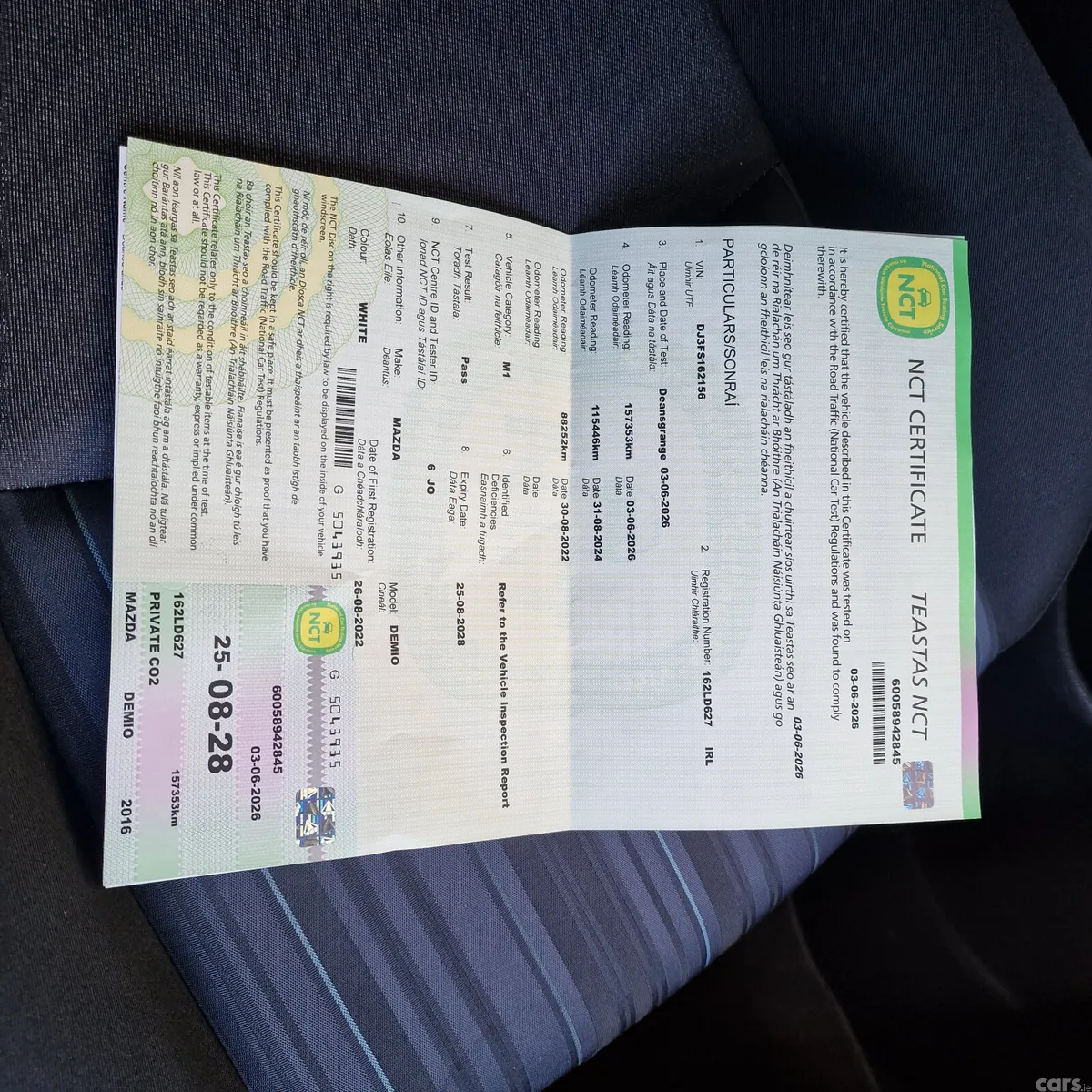 Mazda Demio MPV, Petrol, 2016, White